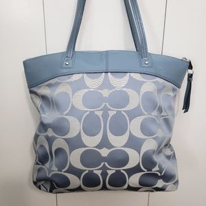 Coach Bags - Coach powder blue shoulder bag purse Coach Bags - Coach powder blue shoulder bag purse